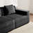 Martha Ottoman Corduroy - Black-397125828