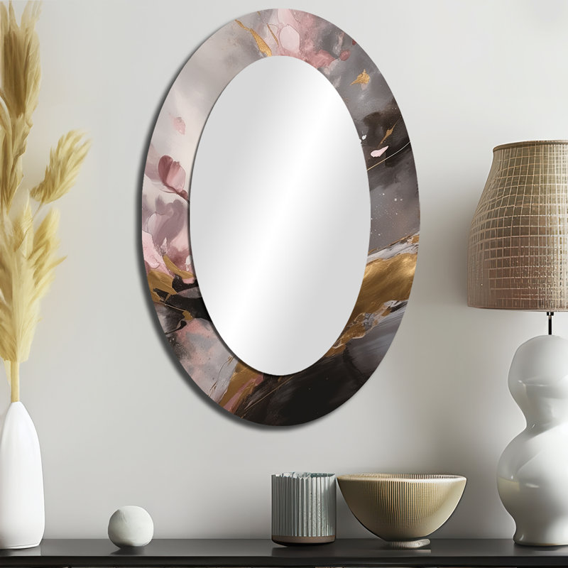 Miroir mural rose, 36 po x 24 po