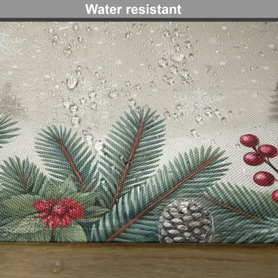 Ensemble de 8 napperons de Noël East Urban Home