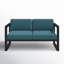 Avion Loveseat - Black-247300376-267548411