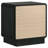 Cavelle 2-Drawer Nightstand Bedside Table Black