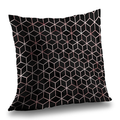 Symmetry Modern Livingroom – Throw Pillow Cover Only, Double-Sided Print, Insert Not Included