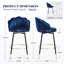  Tabouret de bar rotatif 29 po Olvina-1019253298