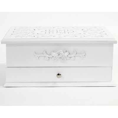 Wood Jewelery Box + Drawers