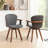 Karem 19.3'' H Linen Upholstered Armchair-721087736