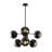 6 - Light Dimmable Sphere Chandelier-465815475-465815477