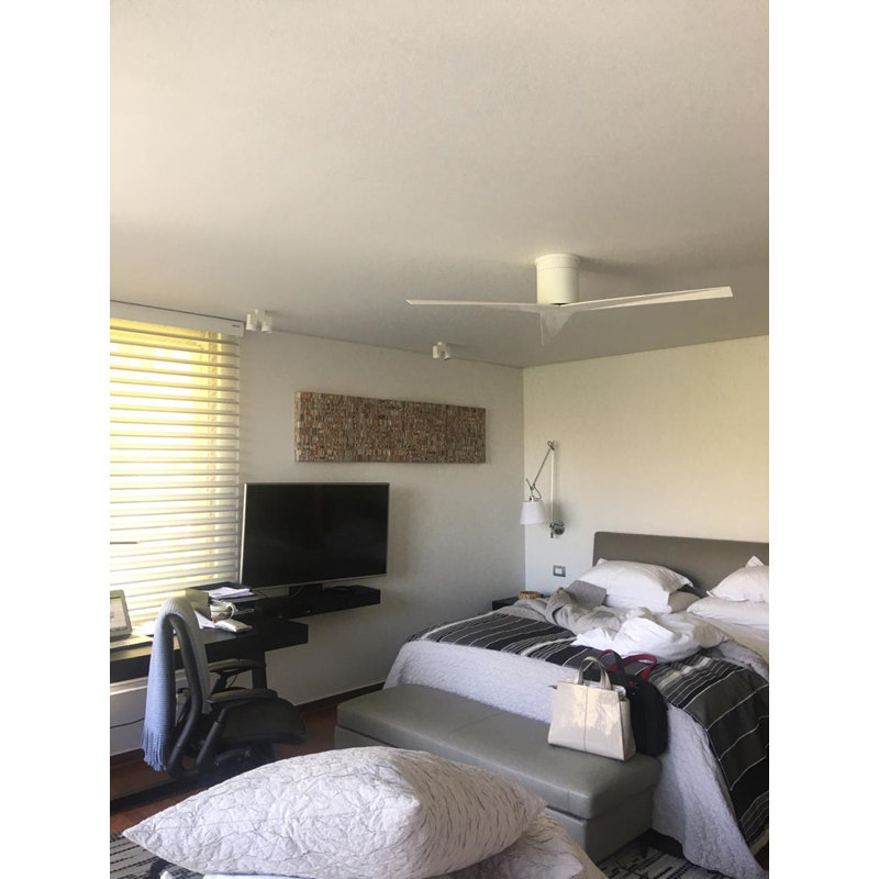 Eliza Ceiling Fan, Gloss White, Gloss White