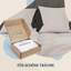 Polyester Solid Duvet Cover Set with Pillow Shams Included