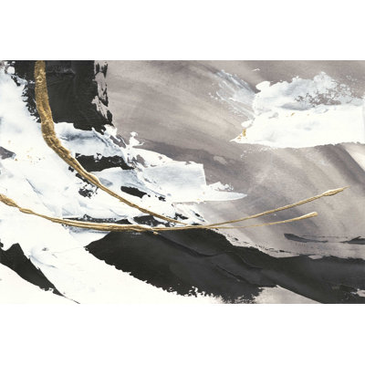 Gilded Arcs I - No Frame Painting