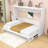 Wooden Murphy Bed with Folding Desk and Built-in Storage for Small Spaces-1727812206-1727812204