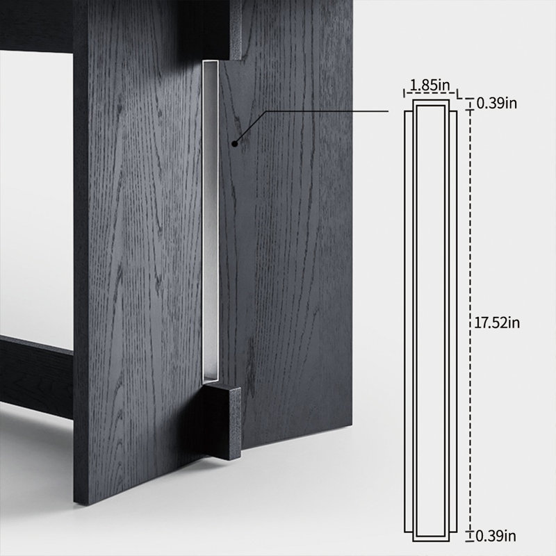 Practical elegant dining table