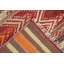 Rehaussez votre pièce avec un magnifique tapis en laine kilim oriental 4 x 7