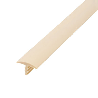 Plastic 0.5 Inch Thick x 0.5 Inch Wide x 3000 Inch Length T Molding