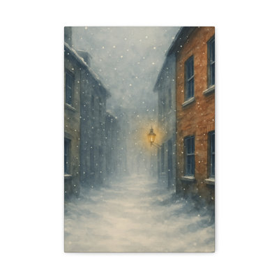 Aaroon Single Picture Frame Print on Canvas
