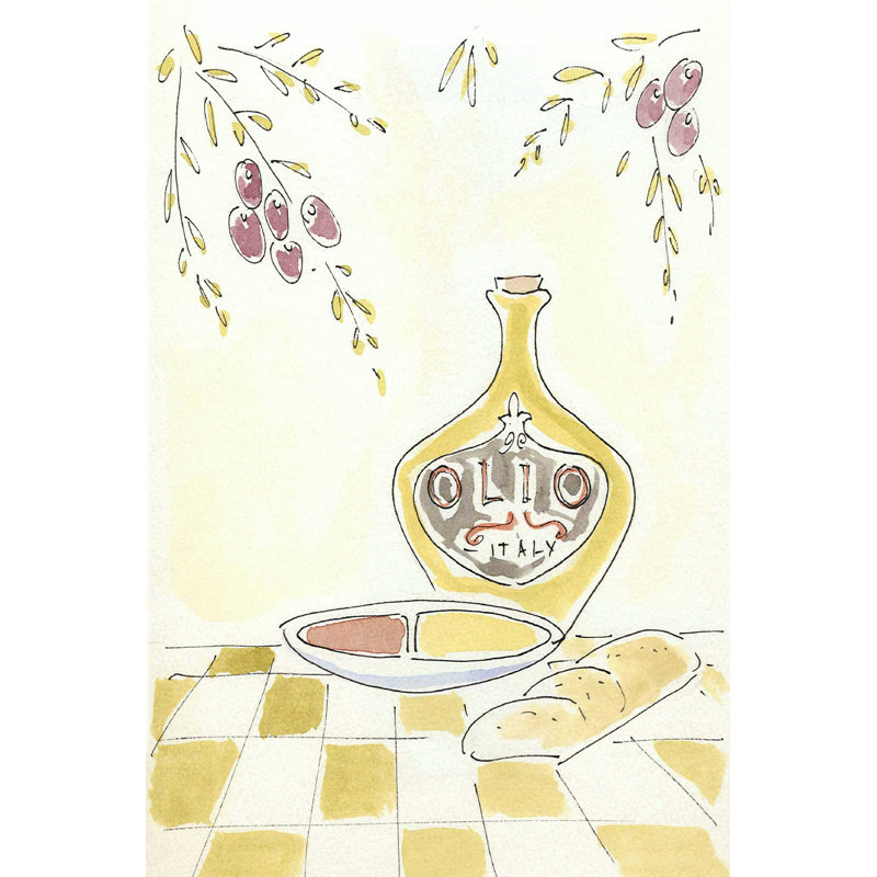 Olio Della Cucina I, H 18 po x l 12 po
