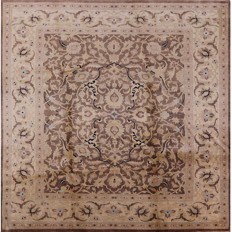 Chyann Oriental Indoor Rug, Square 7'