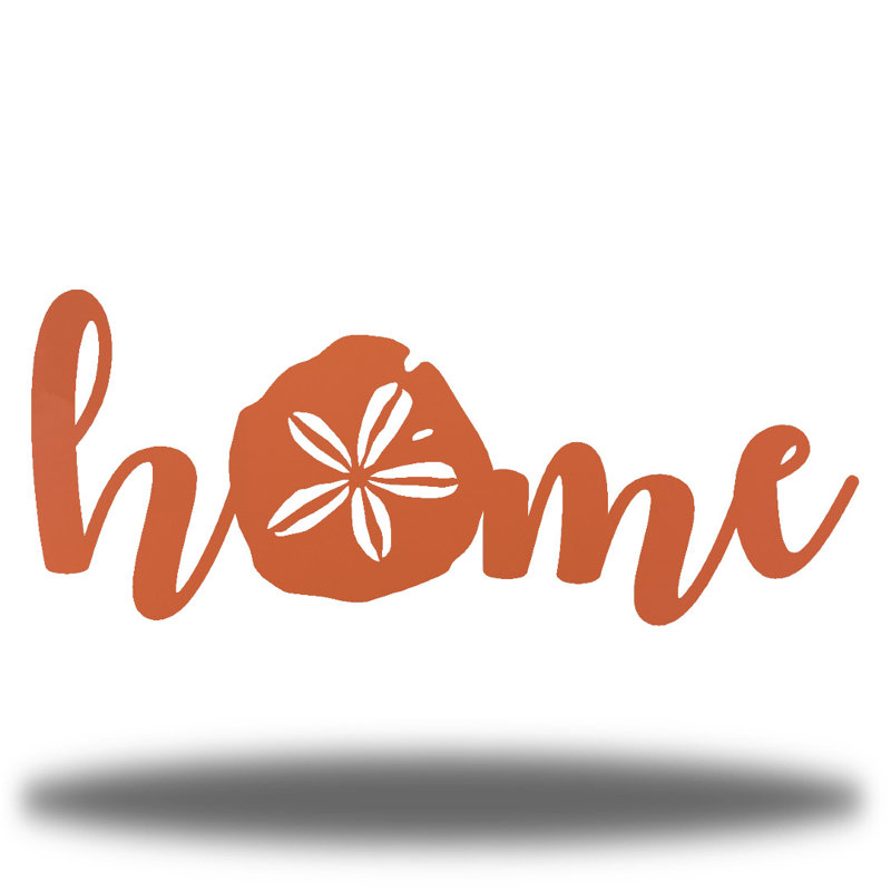 Décoration murale Alneisha, H 13,5 po x l 36 po x P 0,06 po, Corail