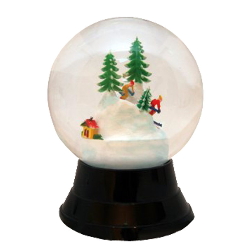 No Animal(s) Snow Globe