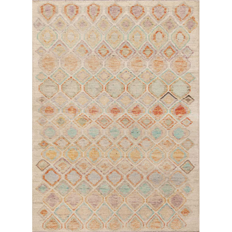 One-of-a-Kind 4'3" X 5'10" Hand Knotted Area Rug