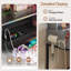 RGB LED Dressing Table with Tempered Glass Top-1864250104