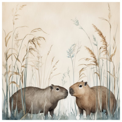 Tapis de bain Capybara