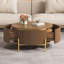 Table basse moderne avec 2 grands tiroirs de rangement Modern-628384558-628384556