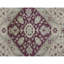 Tapis rouge et beige noué à la main de haute qualité