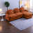 Cloud Comfort Sectionals, Teddy 3 Seat Modern Modular Sofa For Home
