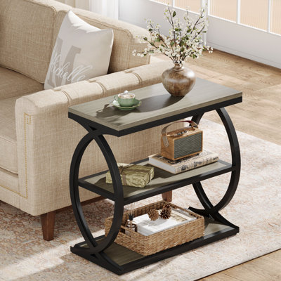 Pedestal End Table