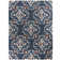 Bowlan Abstract Damask Shag Area Rug