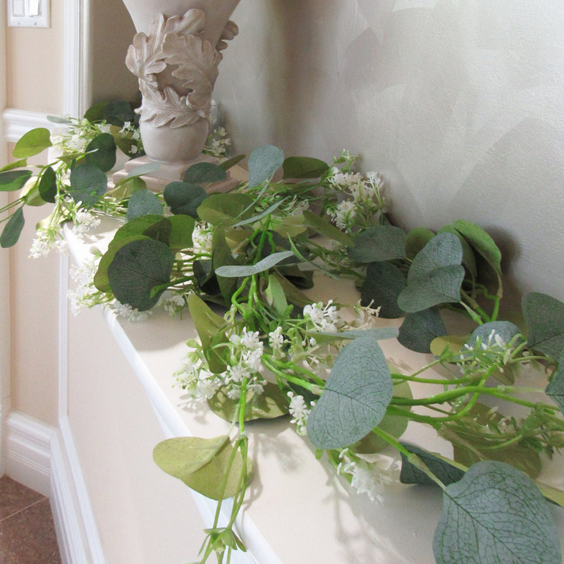72'' in. Faux Eucalyptus Garland