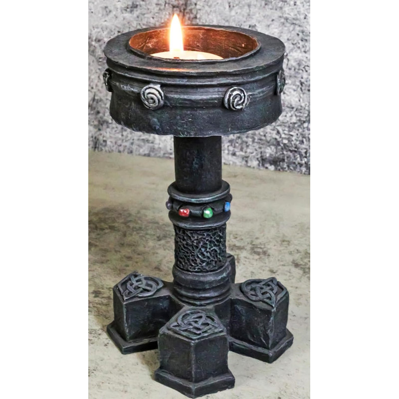 Porte-bougie votive Wicca Celtic Knotwork
