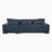 Odesser 115" W 2-Piece Chenille Sleeper Sectional-1138026908-1138026910