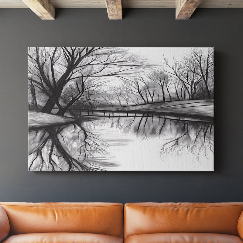 Paysages série XXII - galerie sur mesure, H 27 po x l 18 po