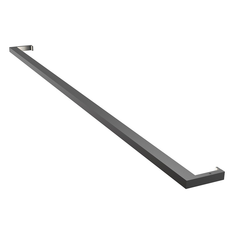 Thin-Line 1 - Light LED Bath Bar, Satin Black, 0.75'' H X 48'' W X 3.5'' D, 3500K