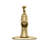 Single-handle Bathroom Faucet with Drain Assembly-100785468