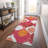 Premium Machine Washable Lisse Pink Rug-294341175