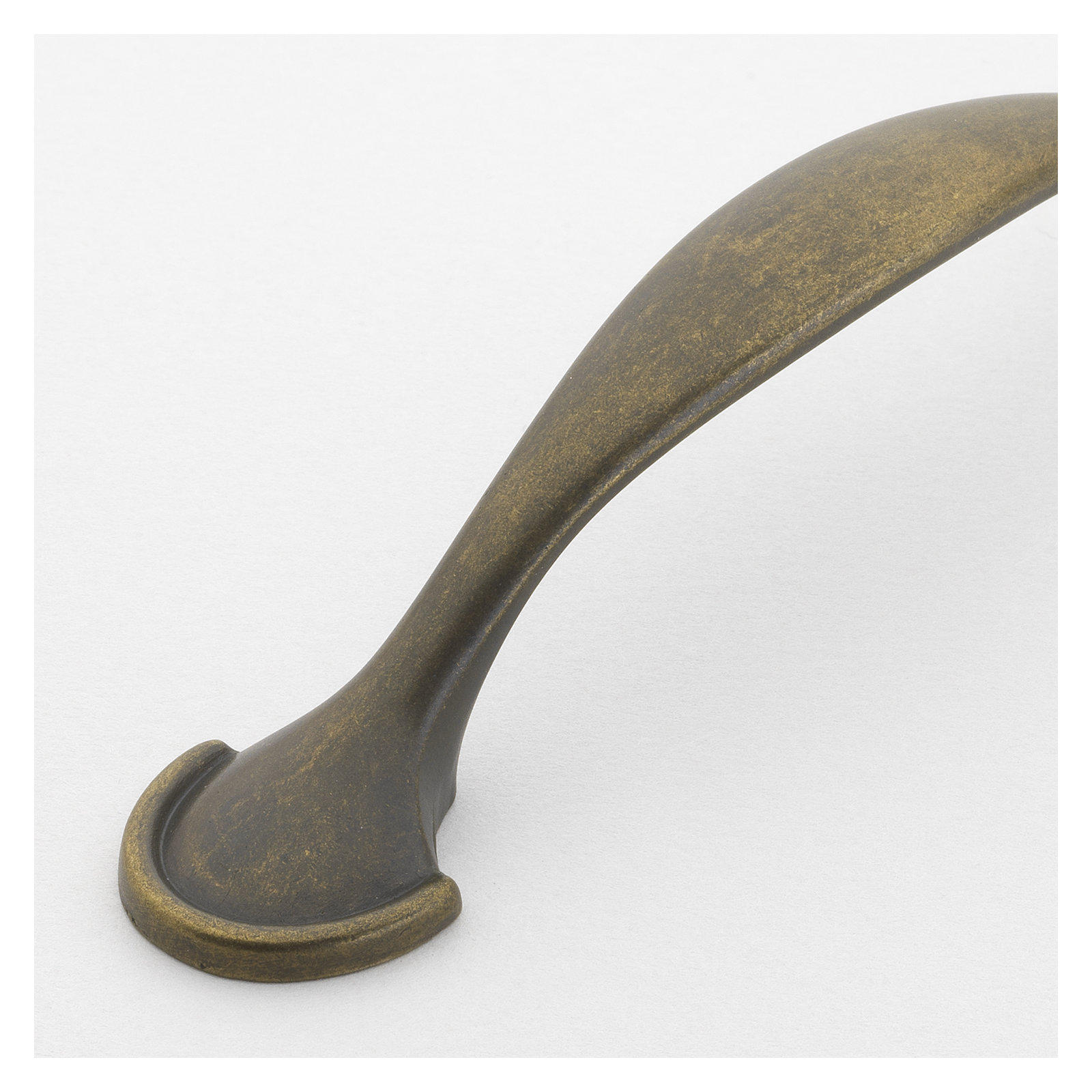 3" Center to Center Arch Pull, Antique Brass