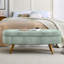 Banc de rangement repose-pieds ovale-616295771