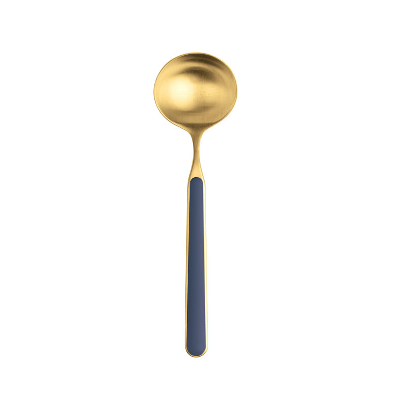 Louche en acier inoxydable Fantasia Ice Oro, Cobalt; cobalt
