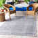 Indoor & Outdoor Modern Boho Black Rug