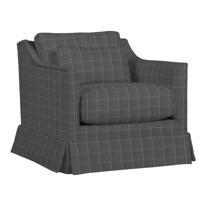 Chaise Newlin 33,5 po Newlin, Perigold Youngman Zinc