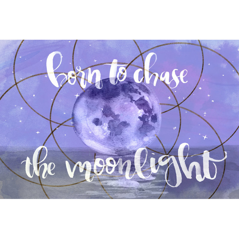 Moon Child I - Wrapped Canvas Print, 20cm H x 30cm W