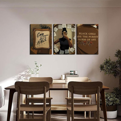3 Piece Wrapped Canvas Set