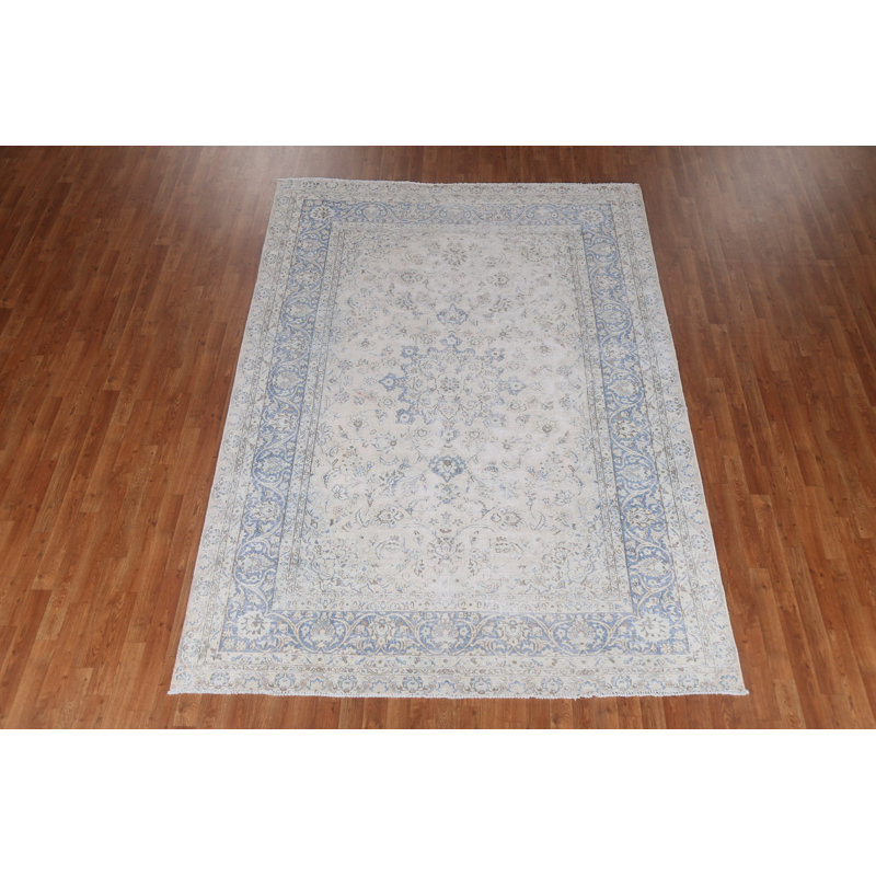 Tapis traditionnel délavé 7 x 7