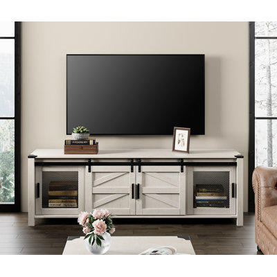Oreoluwa Unfinished TV Stand for TVs up to 75"