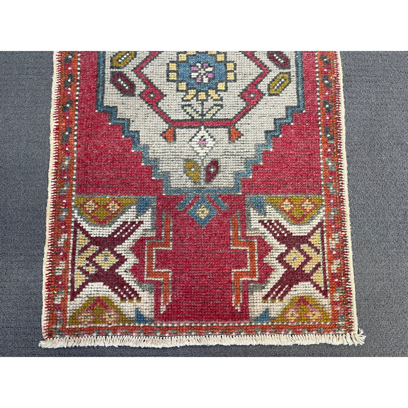 Tapis en laine Classic Patchwork 20,5 x 38,6 pouces