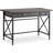 23400 Chisel & Forge Writing Computer Desk With Drop Front Keyboard Drawer, Smoke Grey