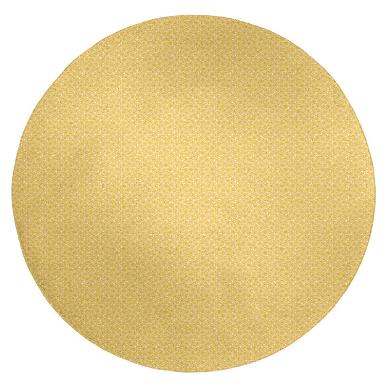 Chenille Indoor Rug, Round 5'