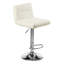 Tricia Swivel Upholstered Adjustable Height Counter Stool with Metal Frame-448551486